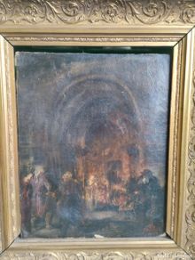 Arte: Óleo sobre lienzo siglo xix